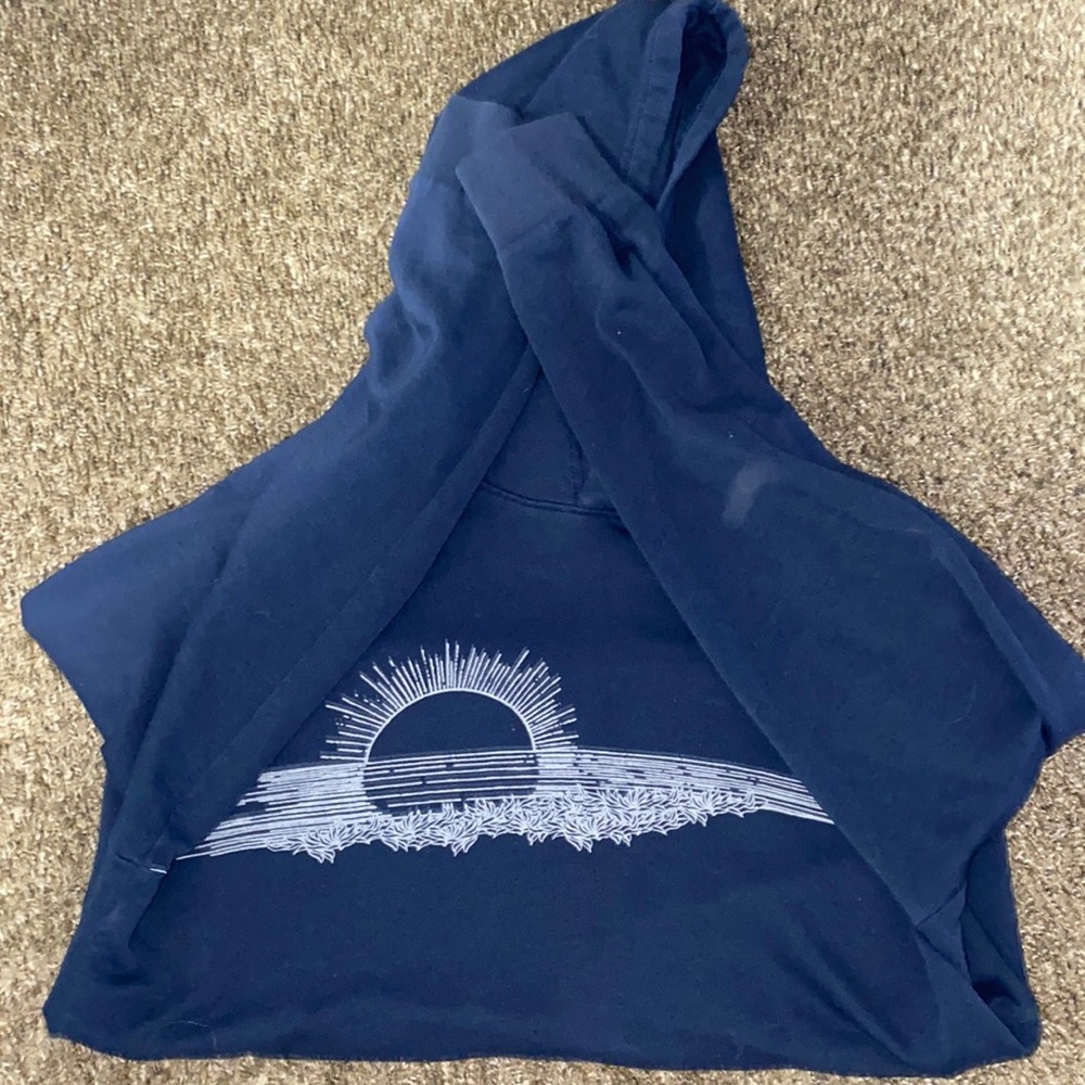 Oversized Sunset Sweatshirt.